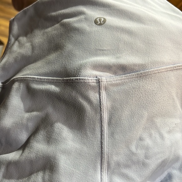 Lululemon pastel blue align high rise leggings size 4 (double lined) - Picture 6 of 7